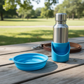 Collapsible Silicone Dog Bowl – Portable Travel Bowl for Dogs